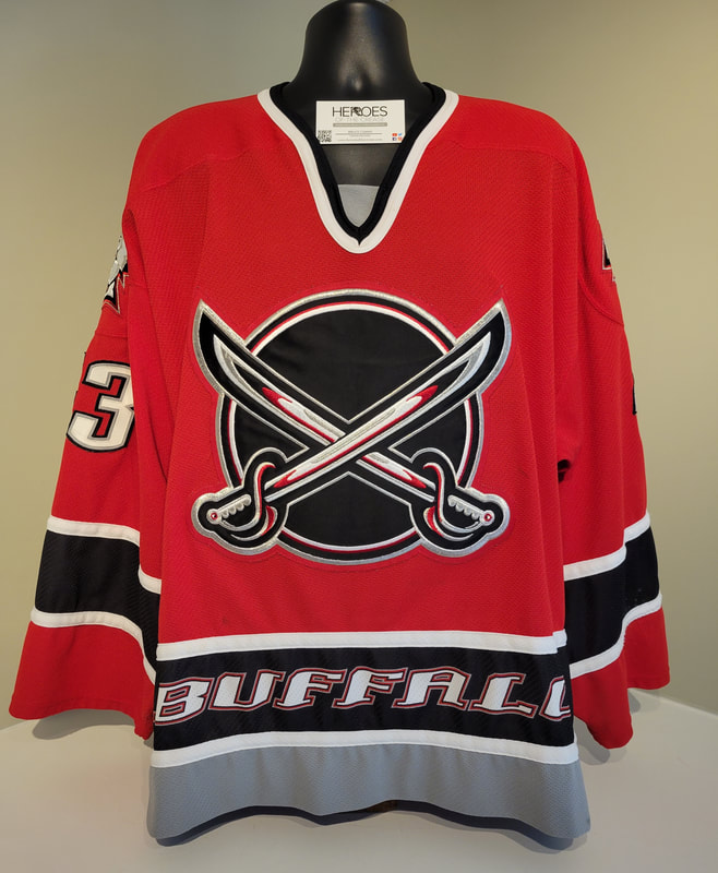 Lot Detail - 2003-2004 Martin Biron Buffalo Sabres Game-Used Jersey