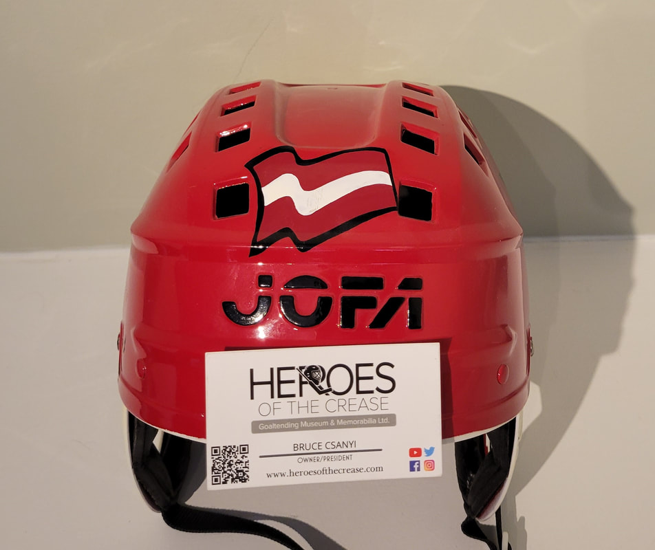 Arturs Irbe - Heroes of the Crease: Goaltending Museum and