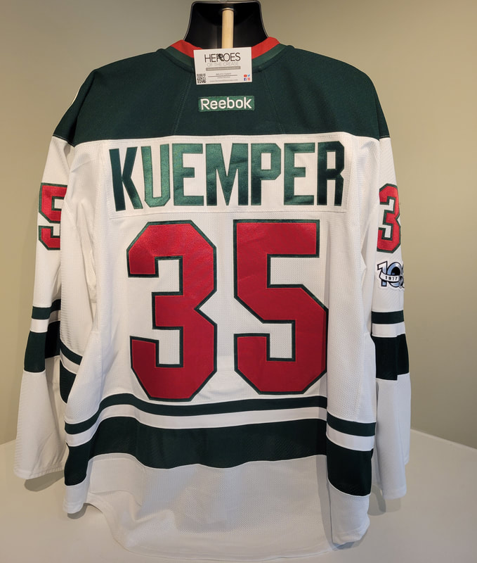 Darcy Kuemper - Minnesota Wild - 2016 NHL Stadium Series - Game-Worn Jersey  - Worn in First Period - Back-up Only - NHL Auctions